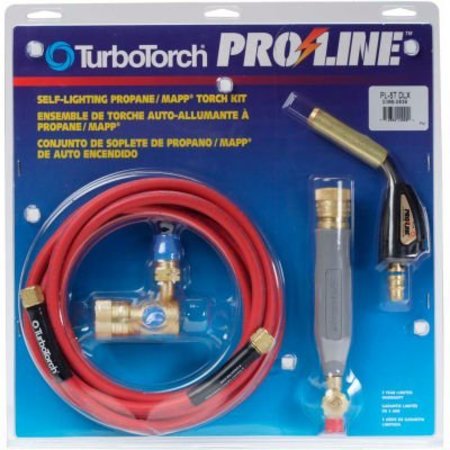 Esab Welding & Cutting TurboTorchÂ Proline Self Lighting Torch Kit, PL-5TDLX Torch Kit Swirl, MAP-Pro/LP Gas 0386-0839